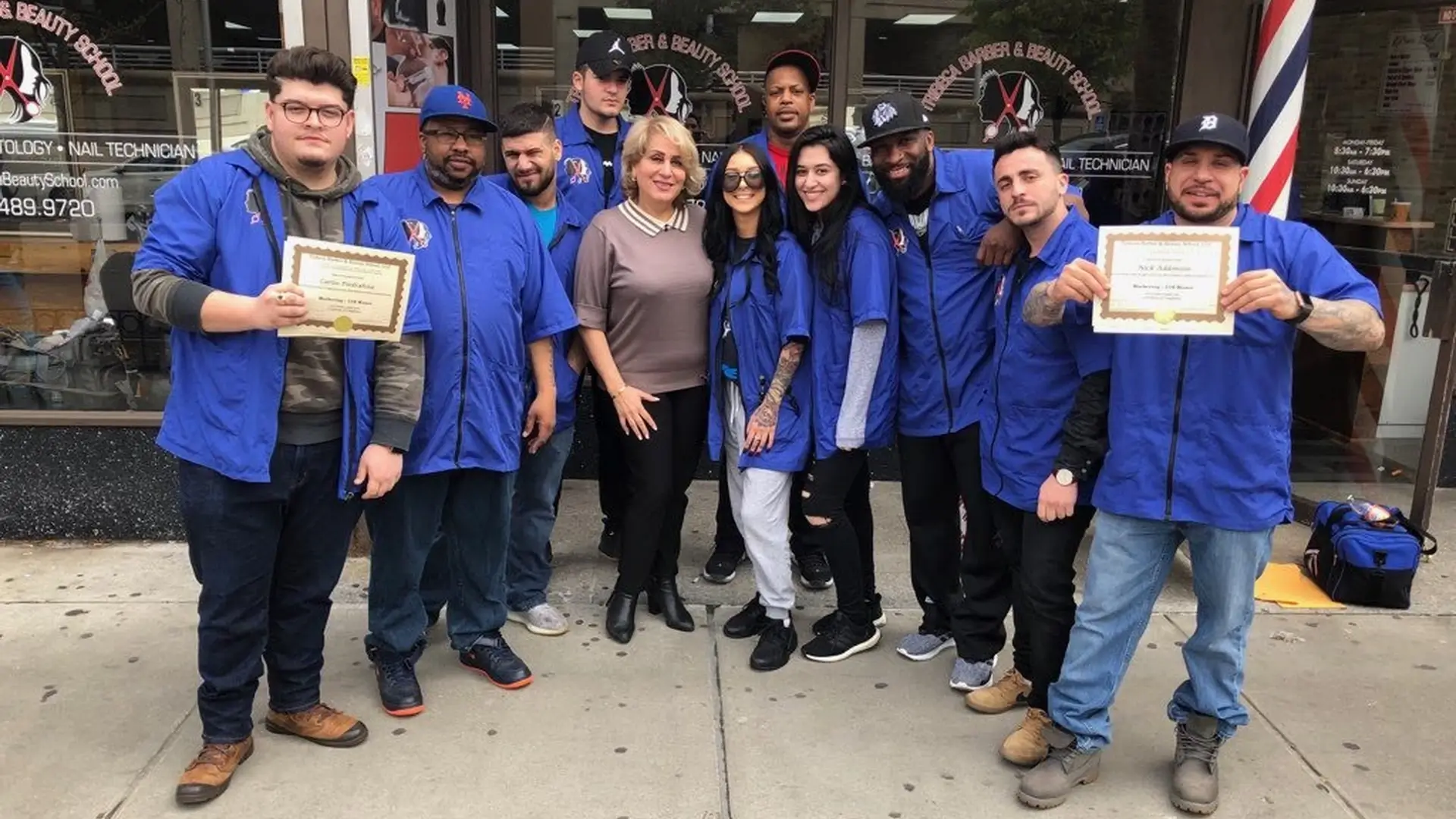 Amazing NYC Barber School Alumni